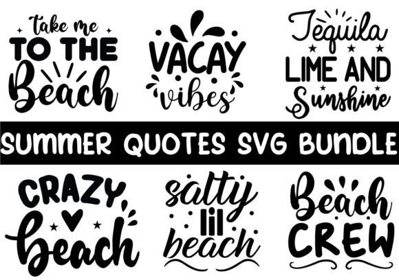 Download Summer Quotes SVG Bundle - Quotes Collection