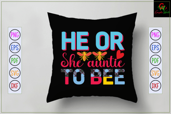 Download He or She Auntie to Bee Sublimation - Premium Resources